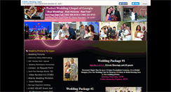 Desktop Screenshot of aperfectweddingchapel.com